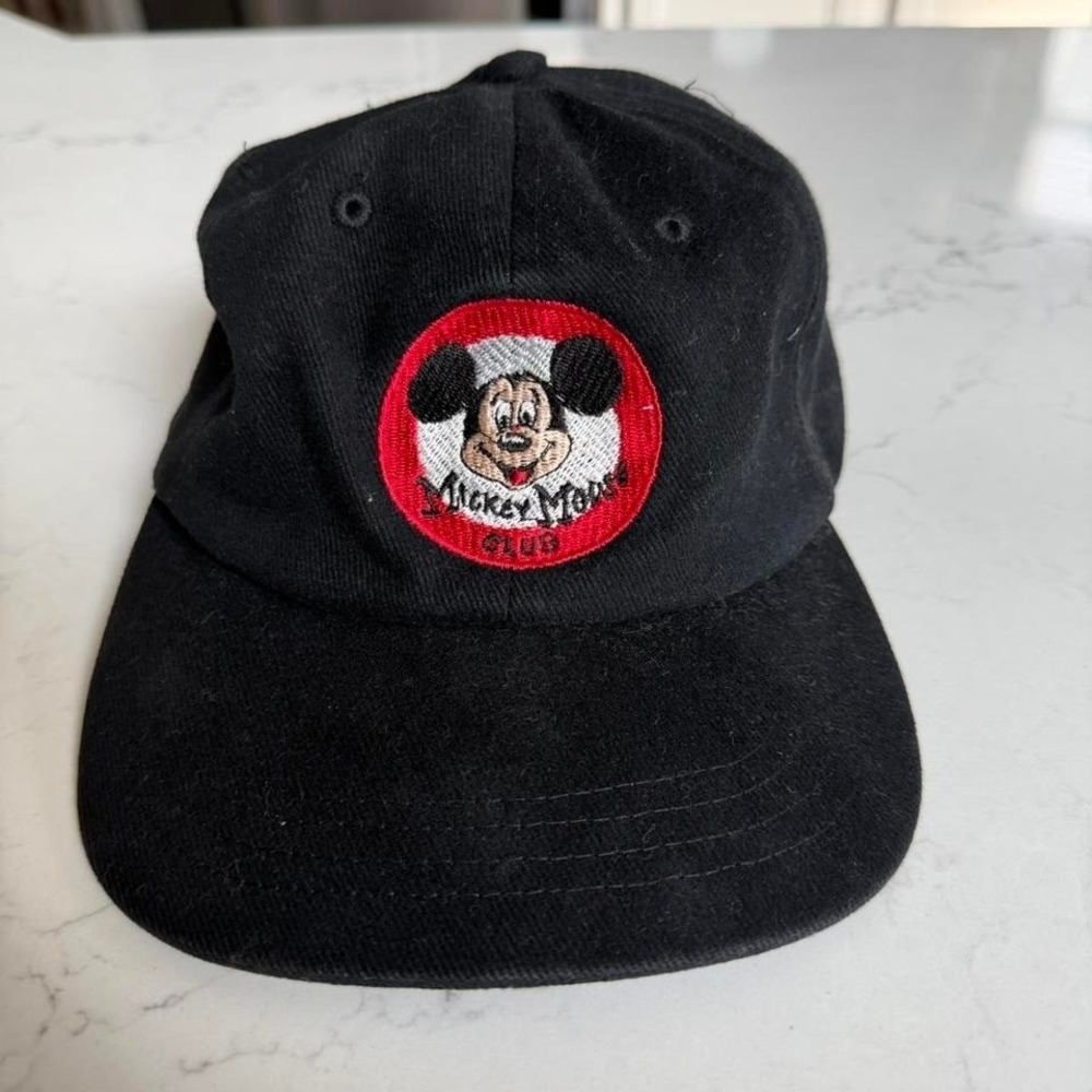 Vintage 90s Disney Mickey Mouse Club Corduroy Snapback Hat Disney Gallery